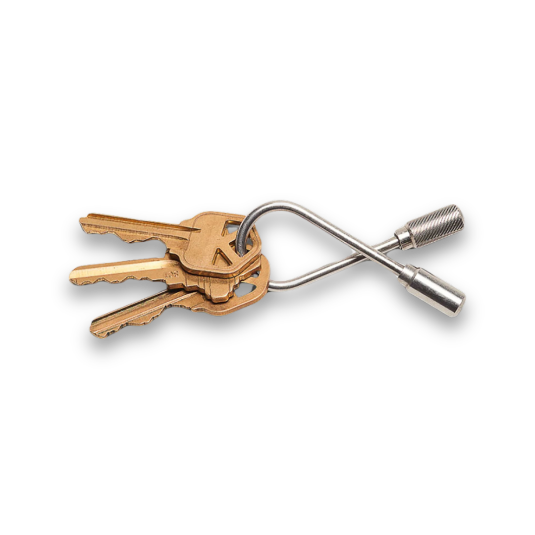 Closed Helix Keyring