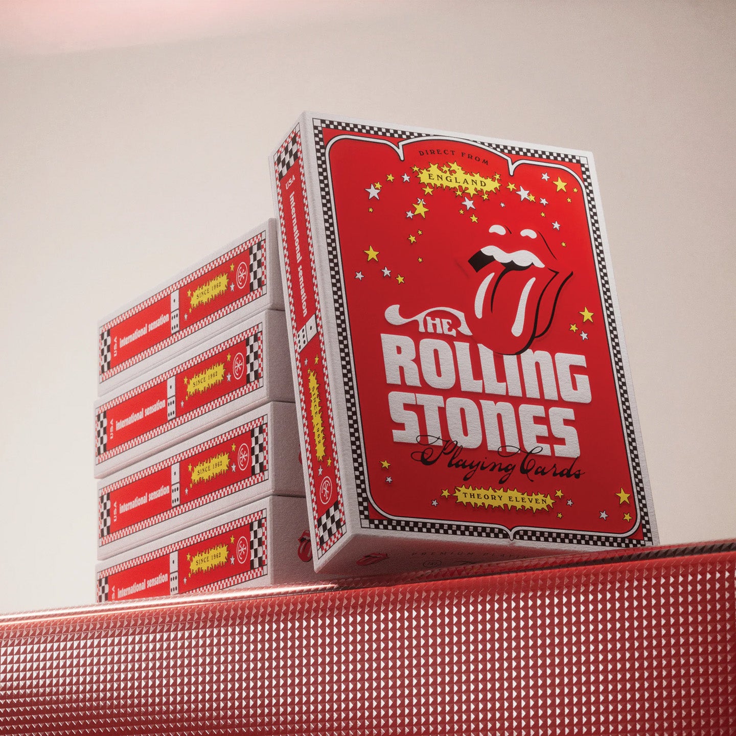 Rolling Stones Playing Cards