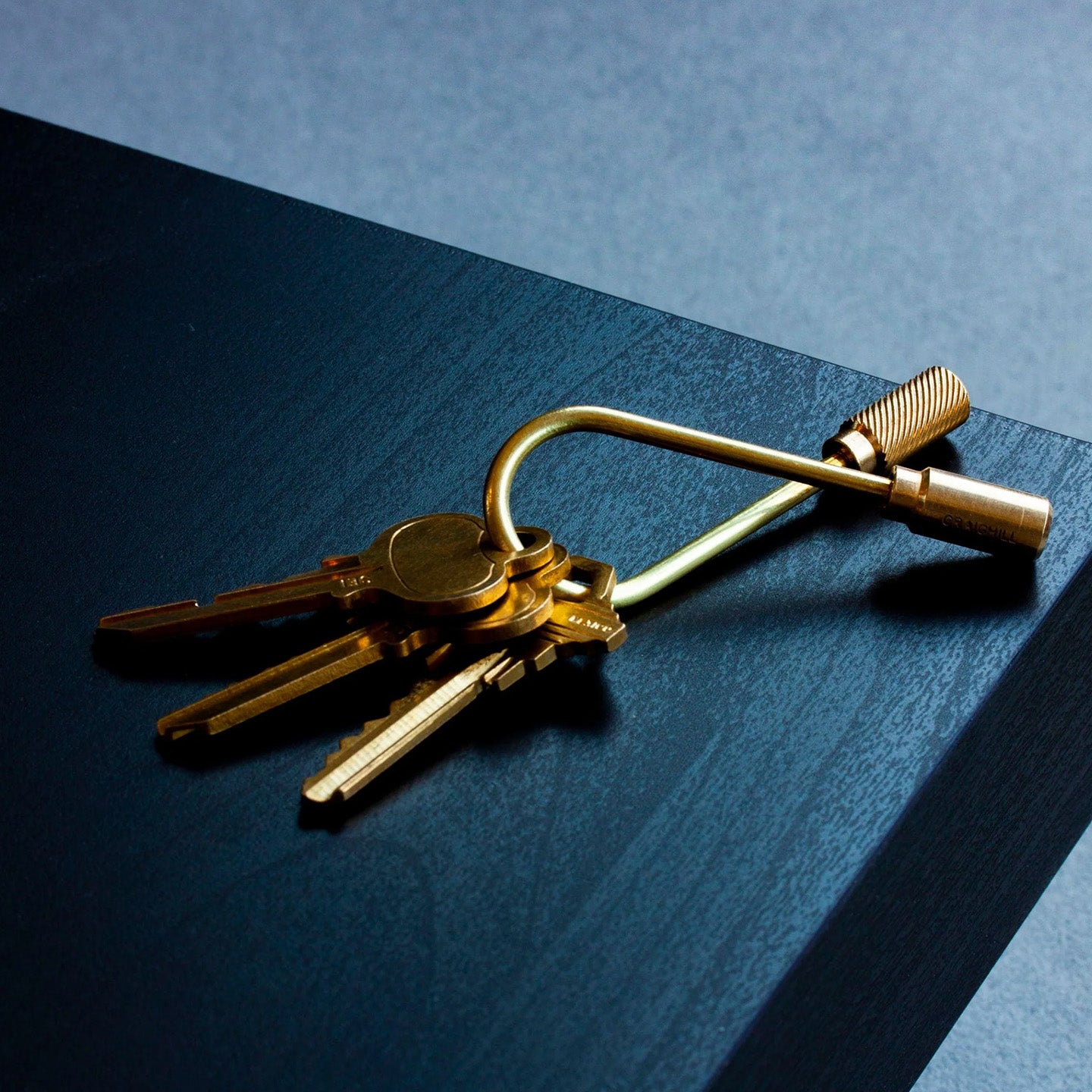Closed Helix Keyring