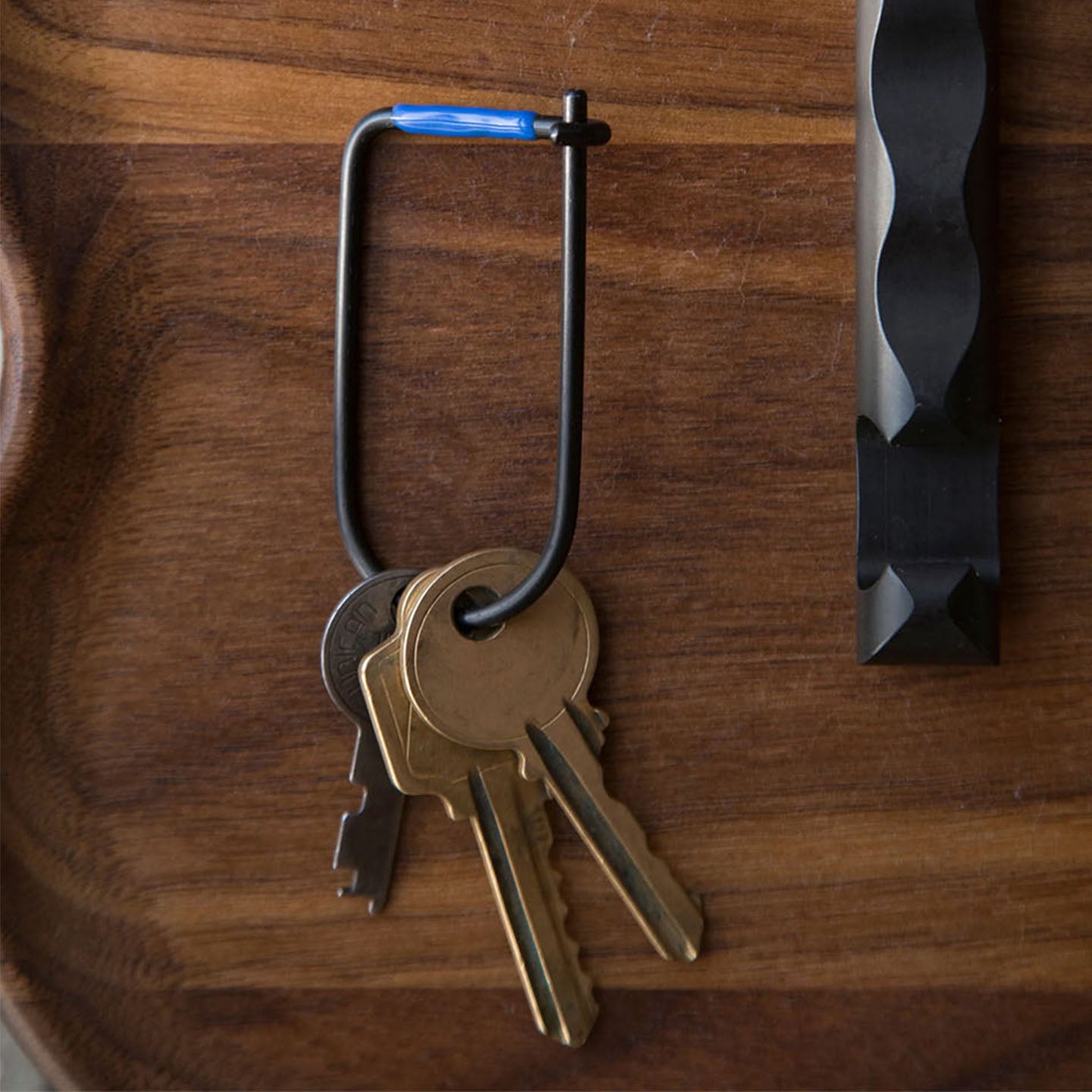 Wilson Keyring Vapor Black Enameled