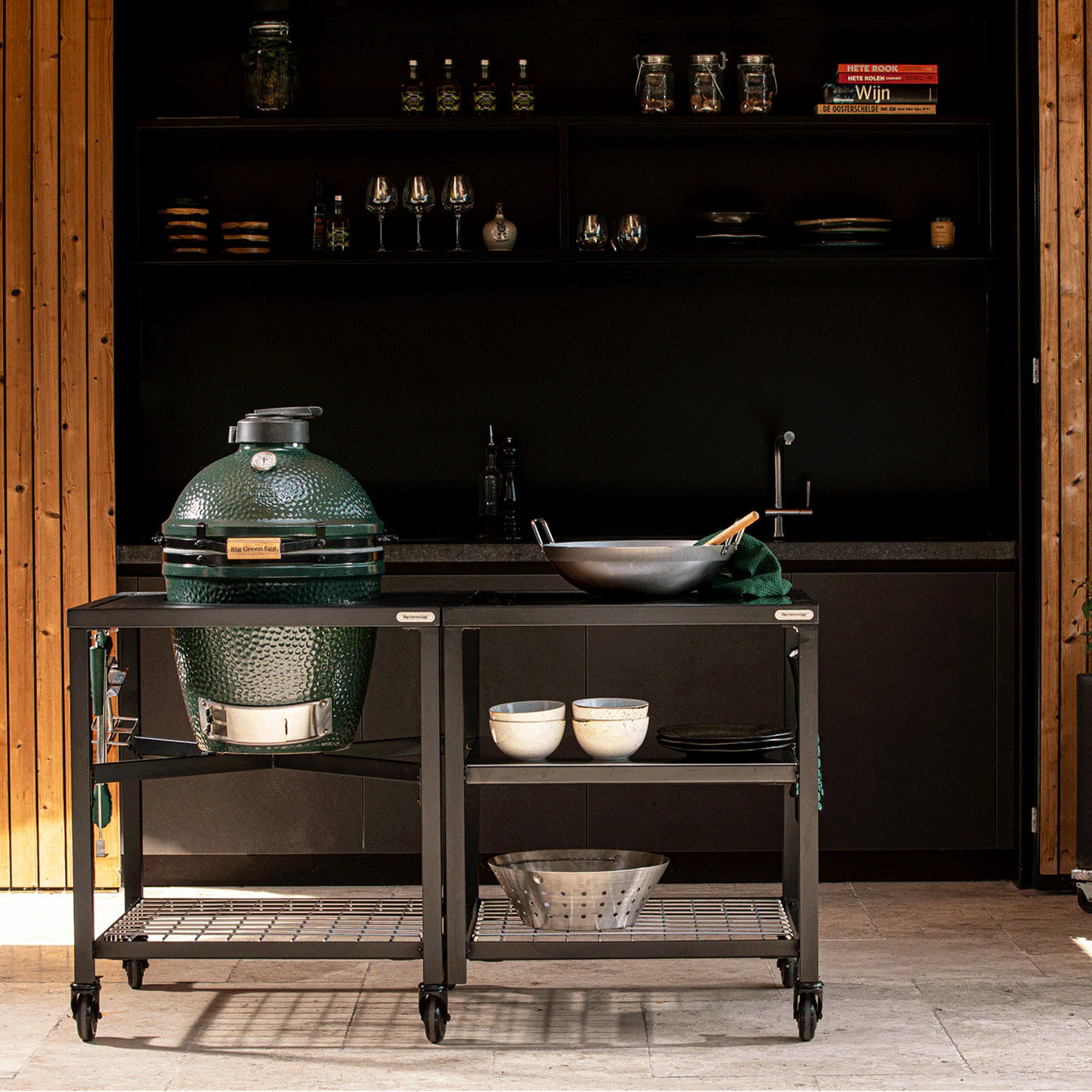 Medium Big Green Egg Kamado Barbekü