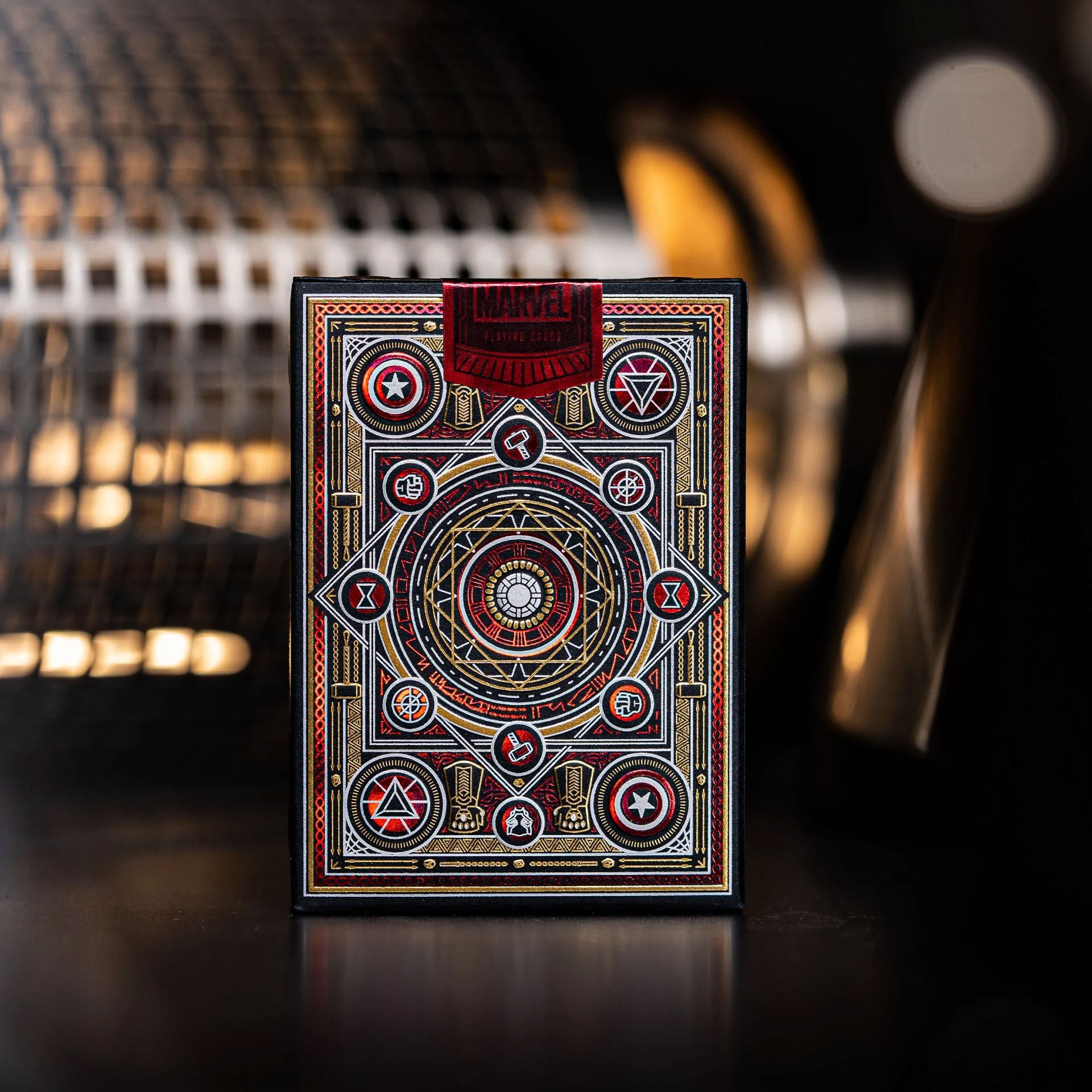 Avengers Playing Cards - The Infinity Saga Red Edition