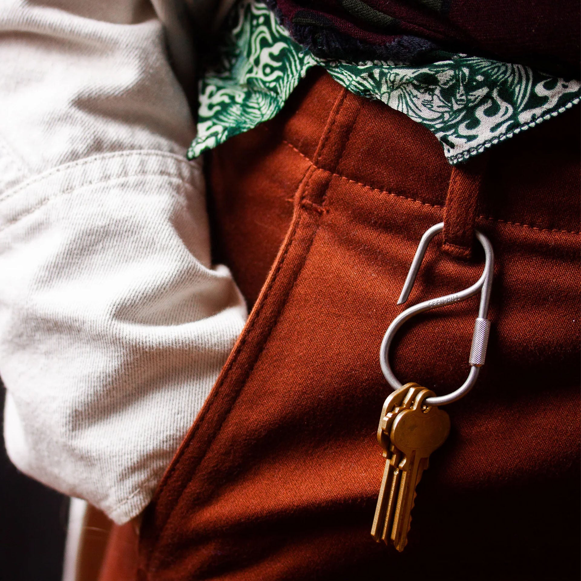 Offset Keyring