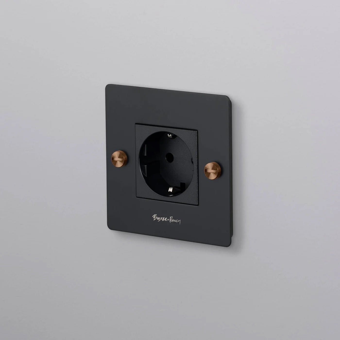 1G Socket / Schuko Type F / Cross