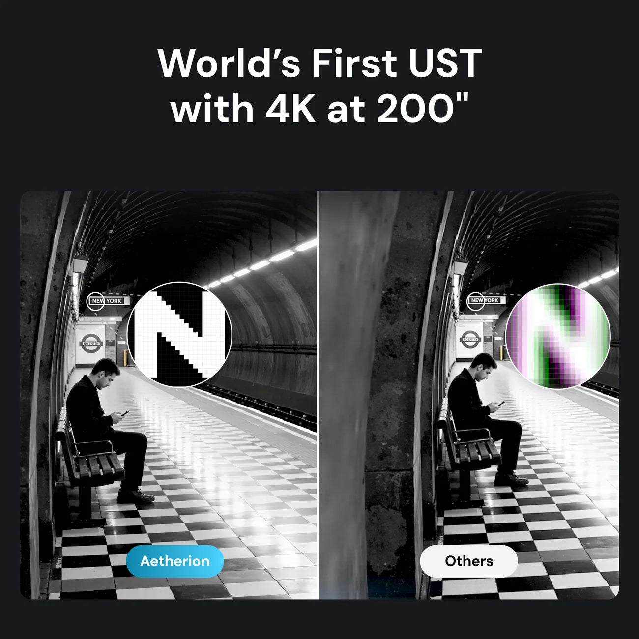 Aetherion Max 4K Ultra Kısa Mesafe Lazer Projeksiyon