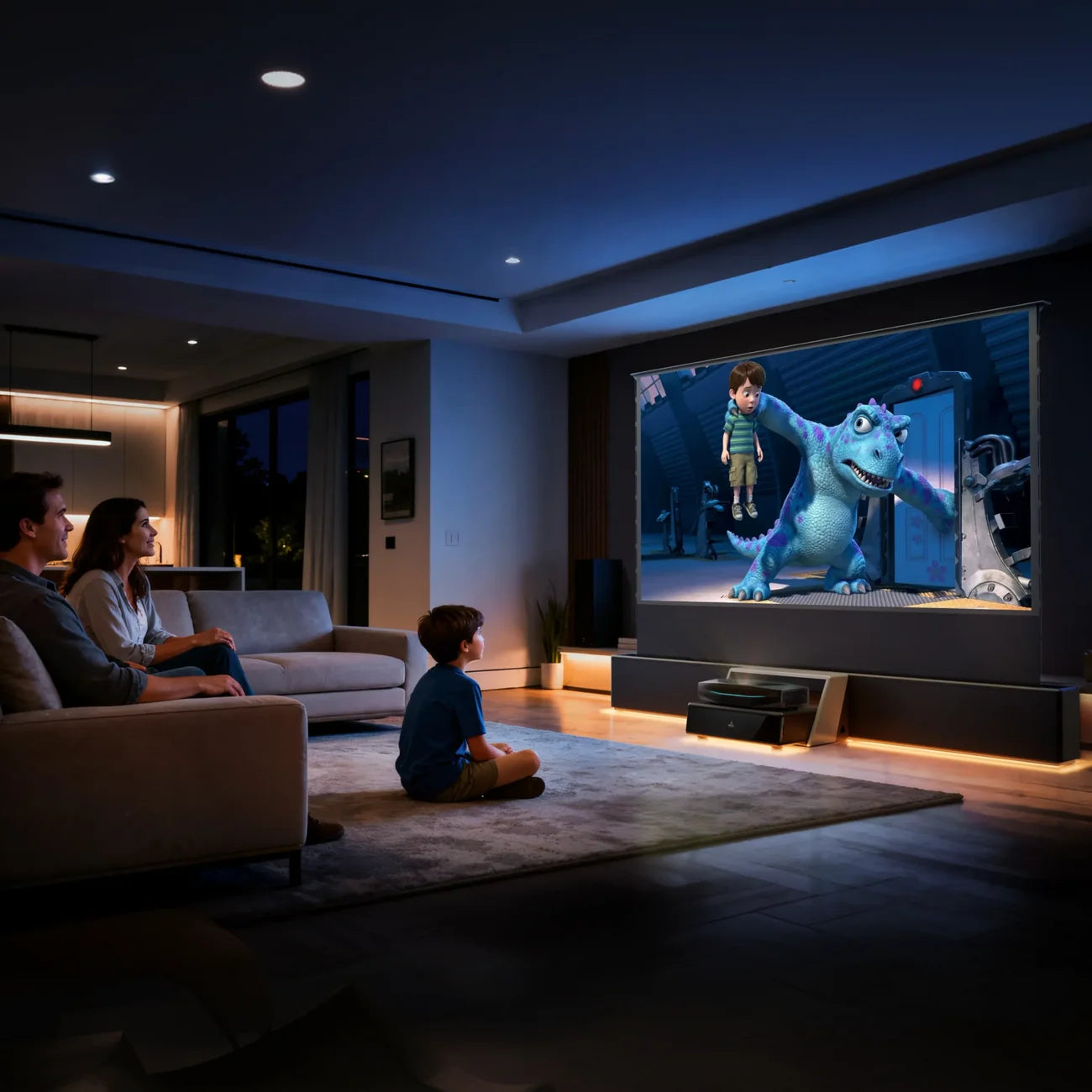 Aetherion Pro 4K Ultra Kısa Mesafe Lazer Projeksiyon