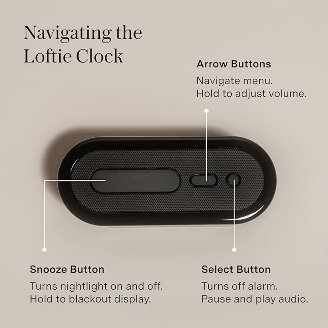 Loftie Akıllı Uyku Saati ve Bluetooth Hoparlör