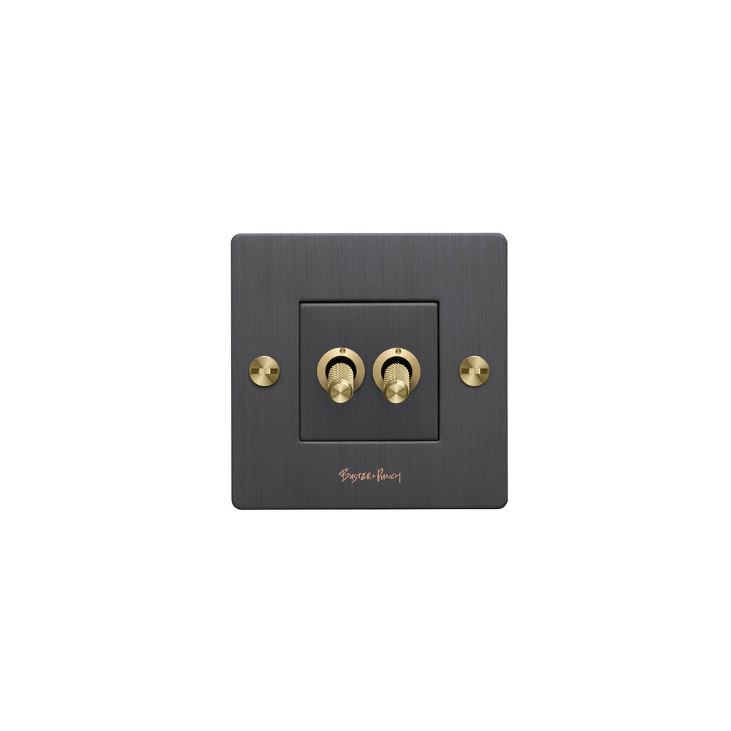 1G Double Toggle Switch