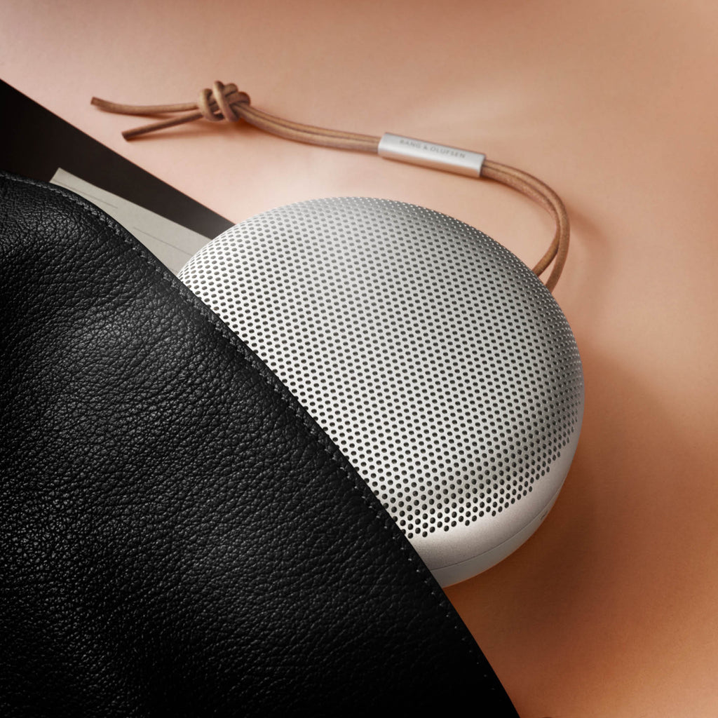 Bang & Olufsen Beosound A1 (2nd Generation) Wireless Portable Waterproof  Bluetooth Speaker with Microphone, Grey Mist