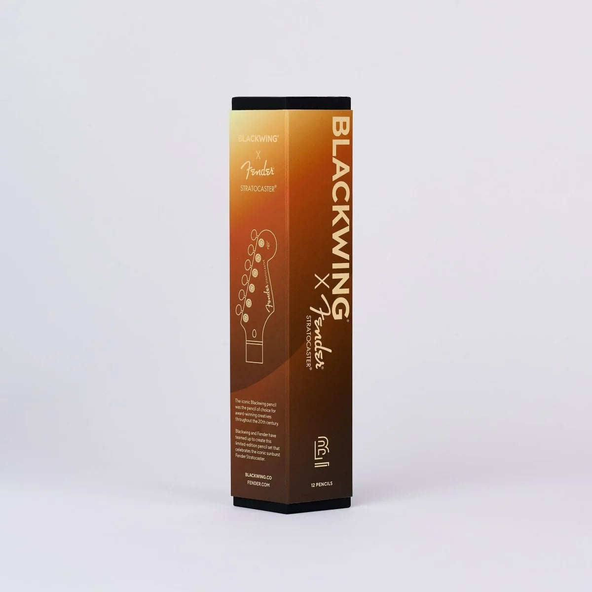 Blackwing x Fender Sunburst Stratocaster 12'li Kurşun Kalem Seti
