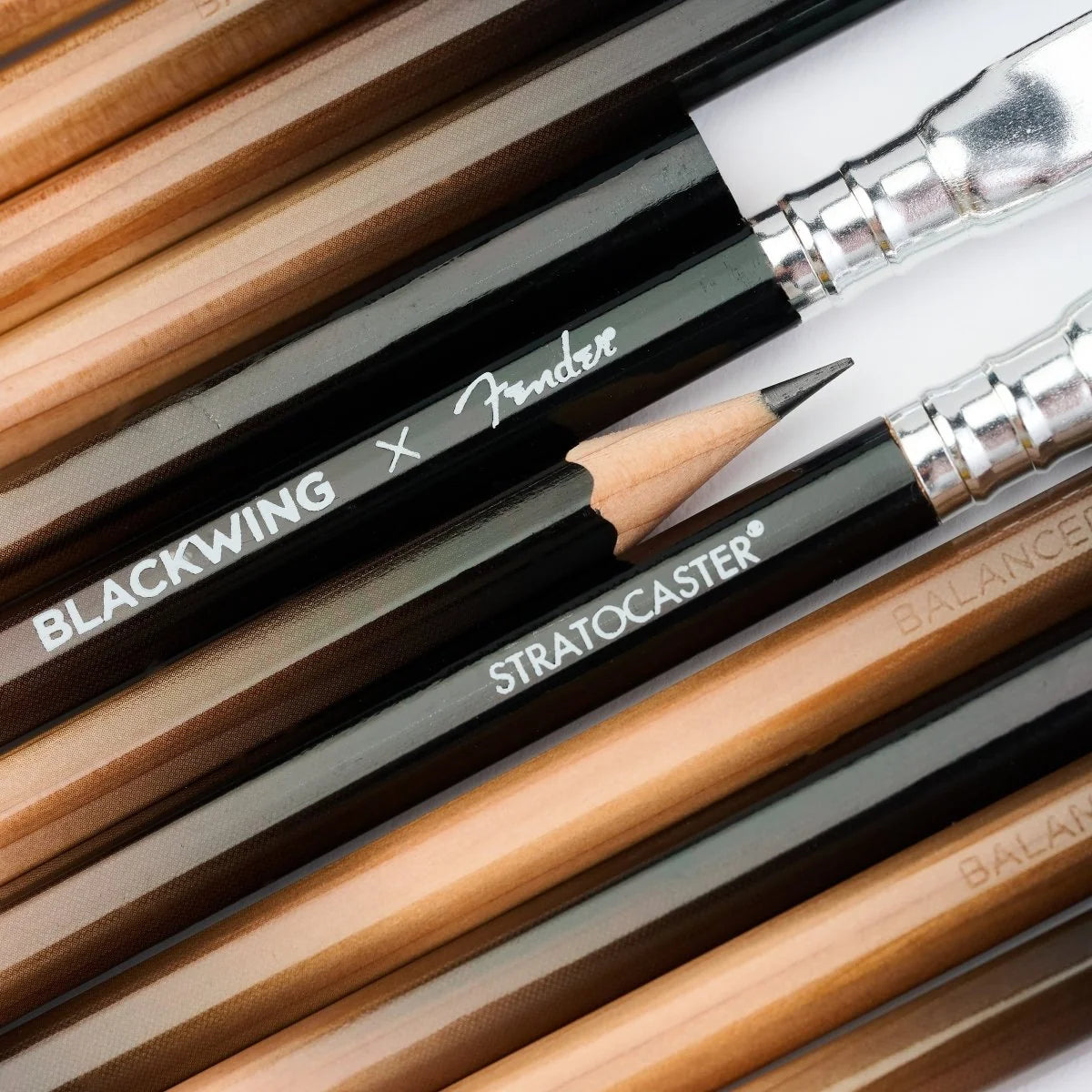 Blackwing x Fender Sunburst Stratocaster 12'li Kurşun Kalem Seti