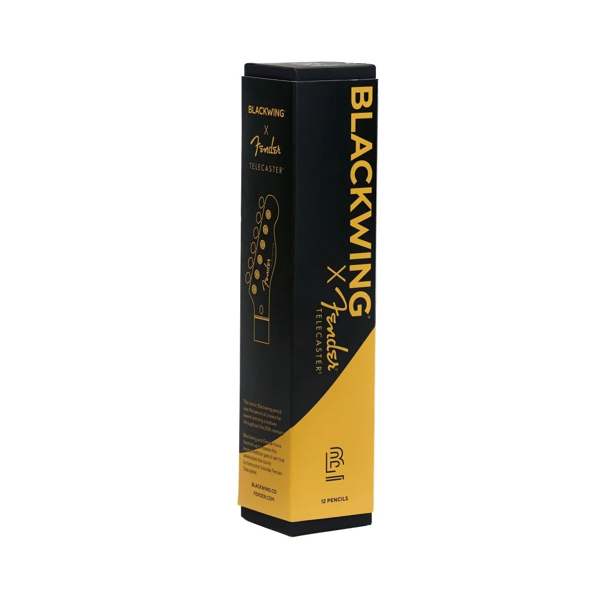 Blackwing x Fender Butterscotch Telecaster 12'li Kurşun Kalem Seti