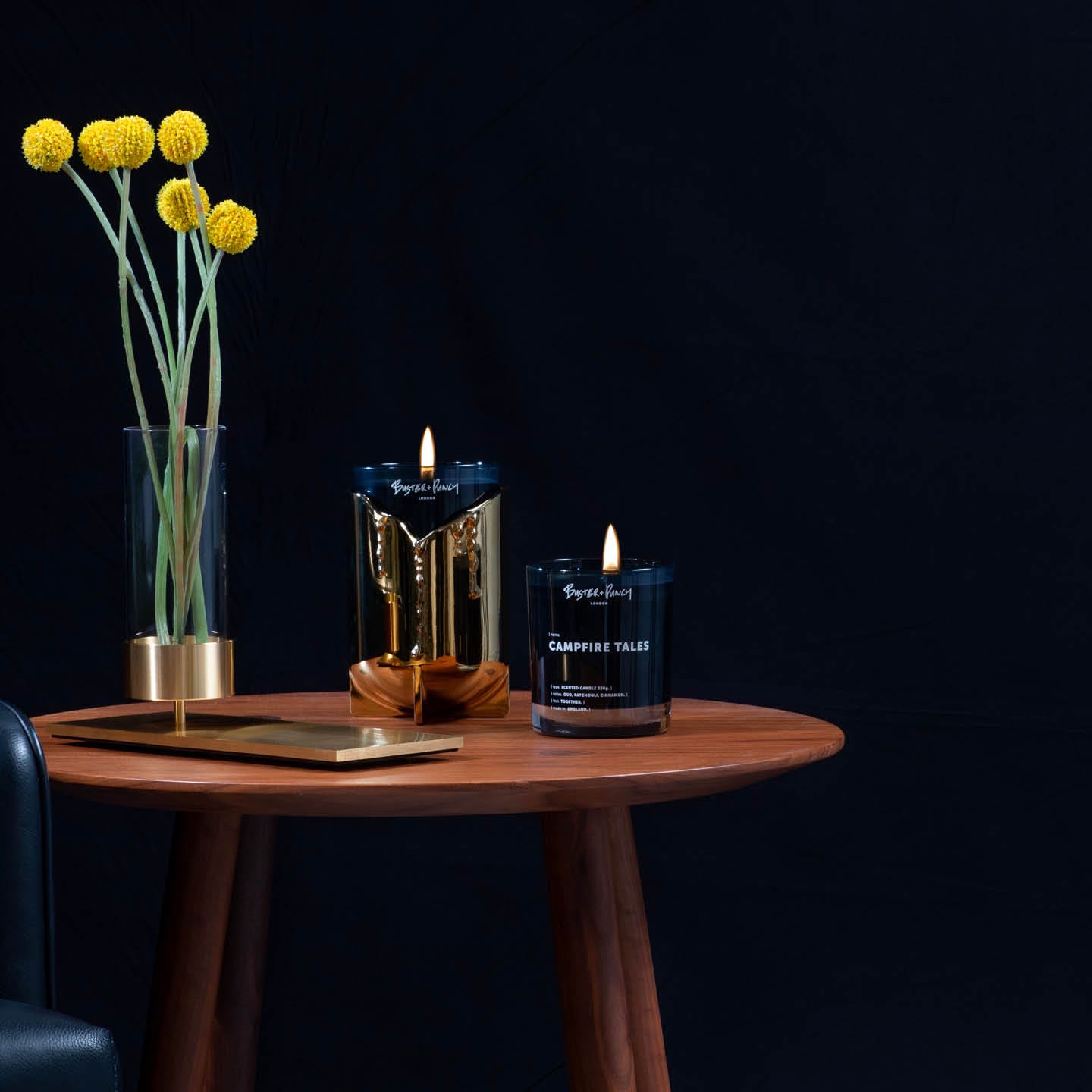 Candle Vessel + Scented Candle