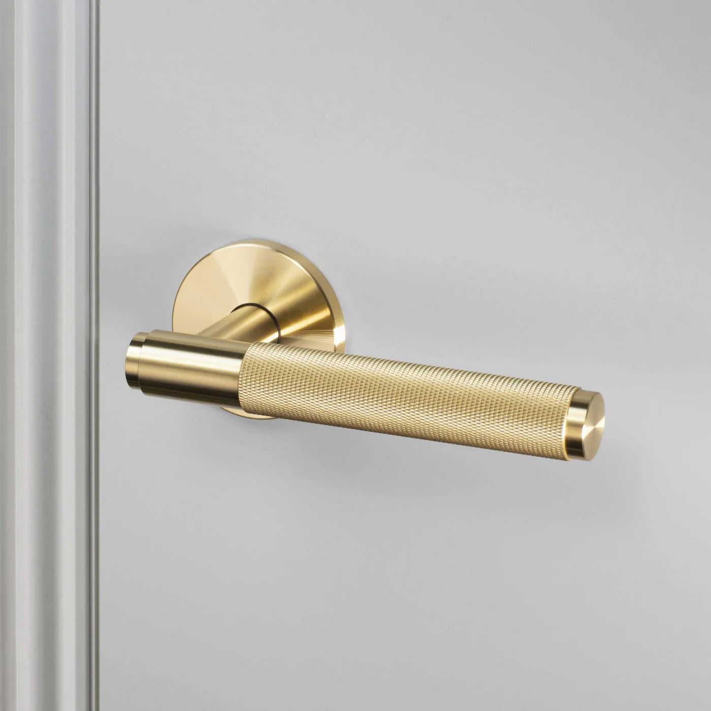 Door Handle Set / Cross / Sprung