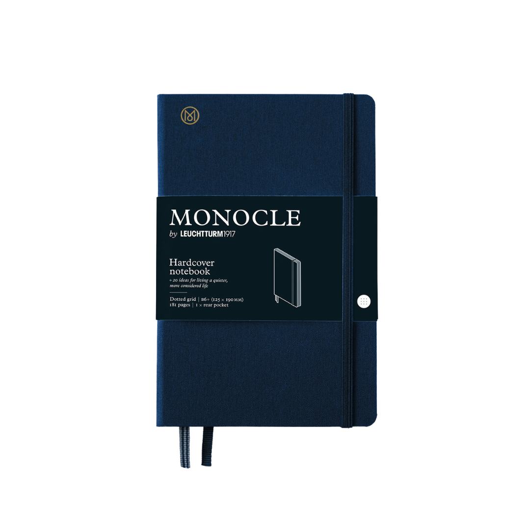 Noktalı Defter B6+ Sert Kapak | Orta Boy Keten Kapak