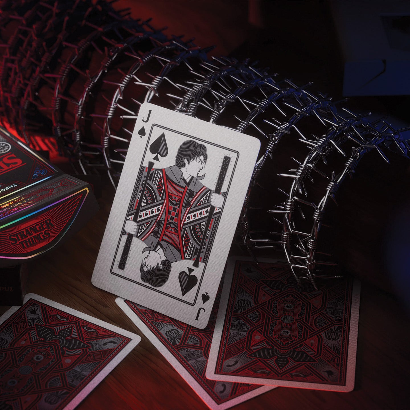 Stranger Things Playing Card