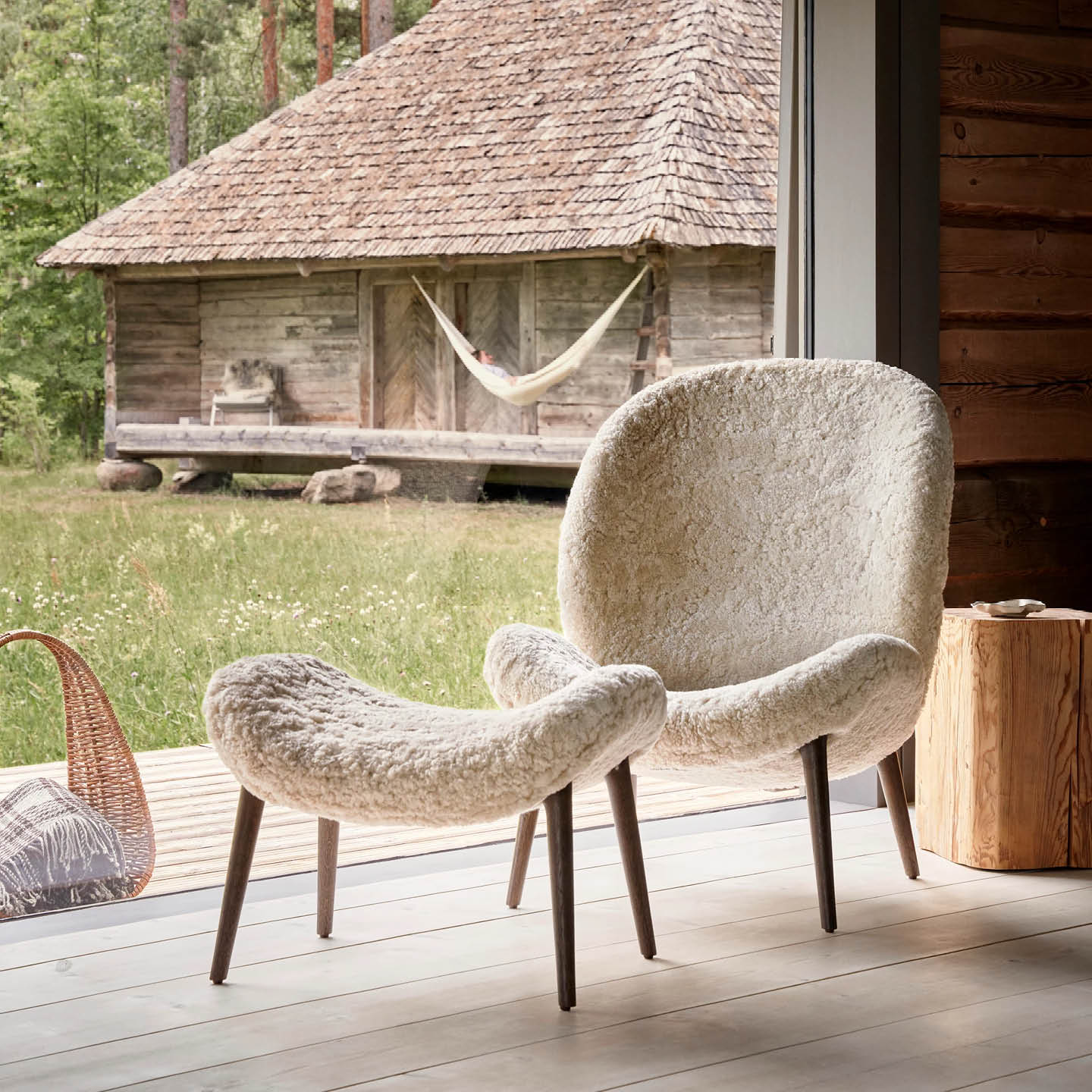 Vipp467 Lodge Footstool