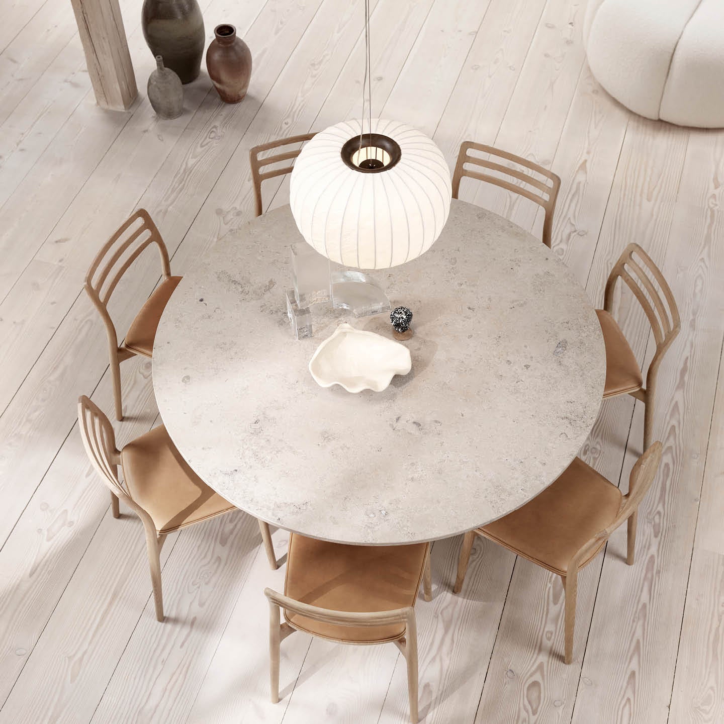 Vipp494-495 Cabin Round Table