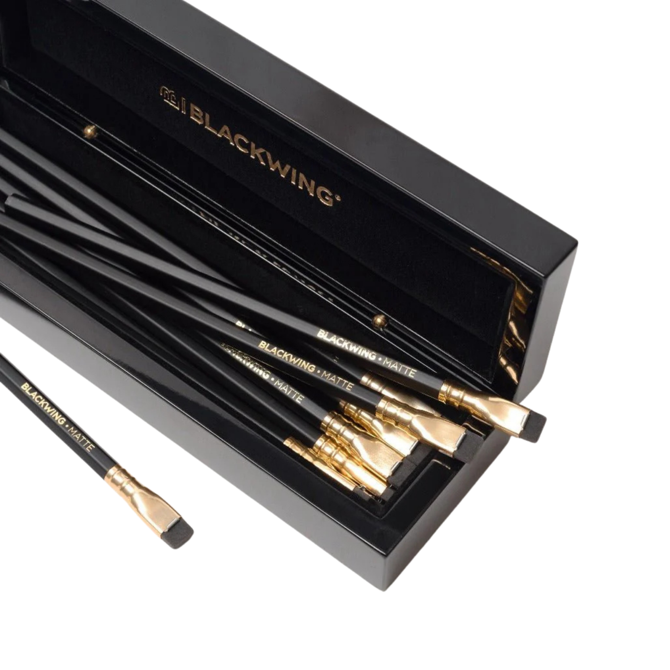 Blackwing Piano Box Ahşap Kalem Kutusu - Matte 12'li