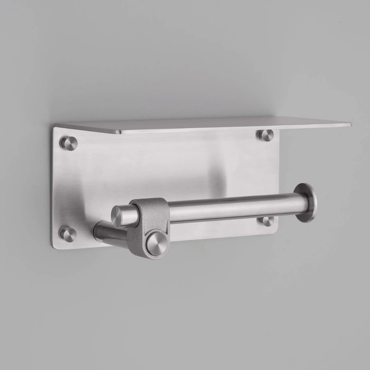 Toilet Roll Holder / with Shelf / Cast