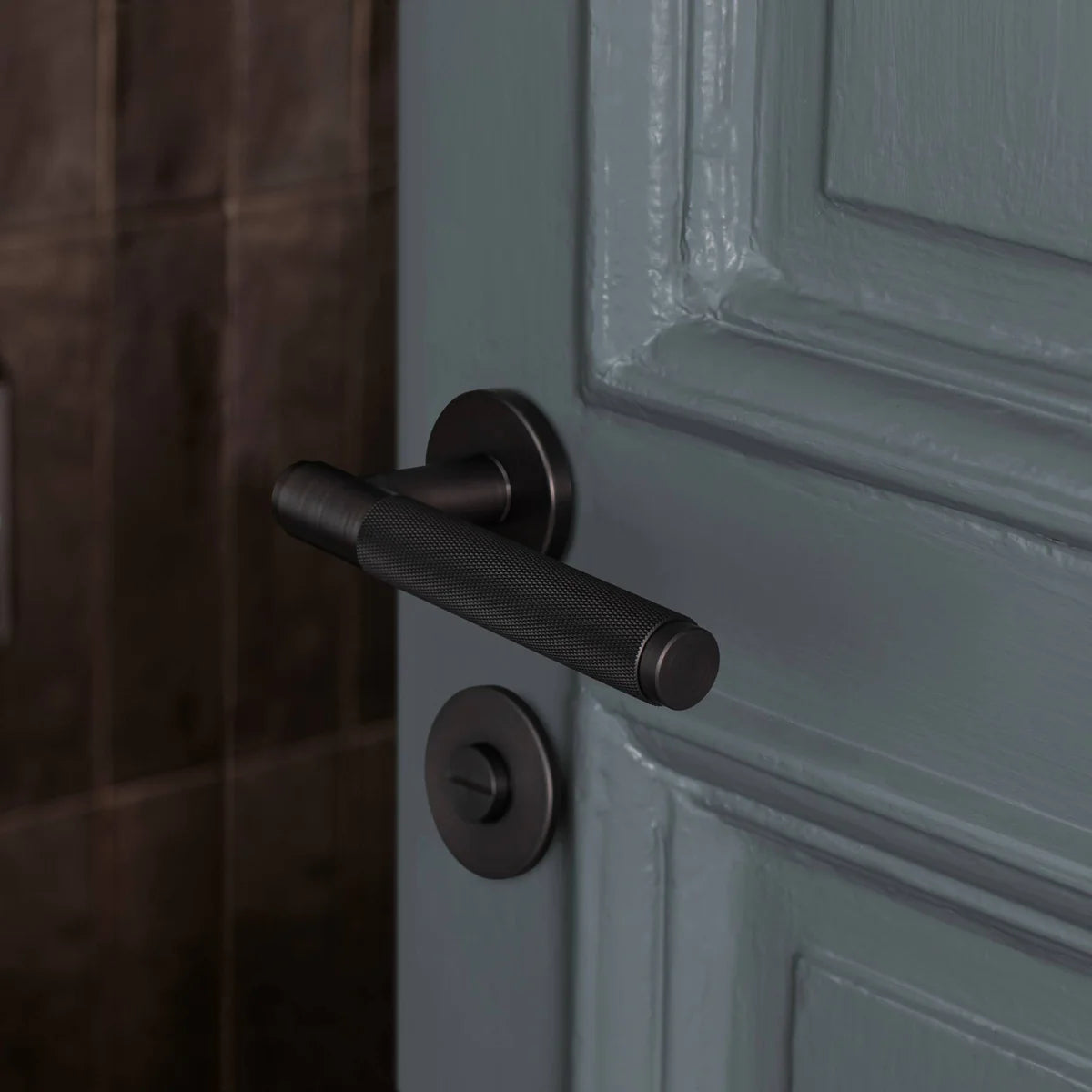 Door Handle Set / Unsprung / 30mm / Cross