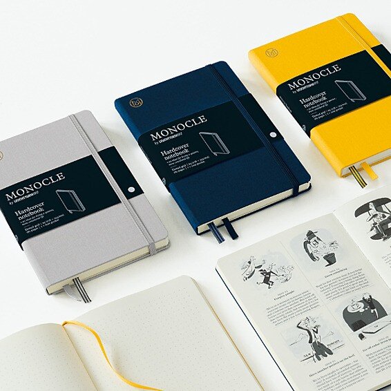 Noktalı Defter B6+ Sert Kapak | Orta Boy Keten Kapak
