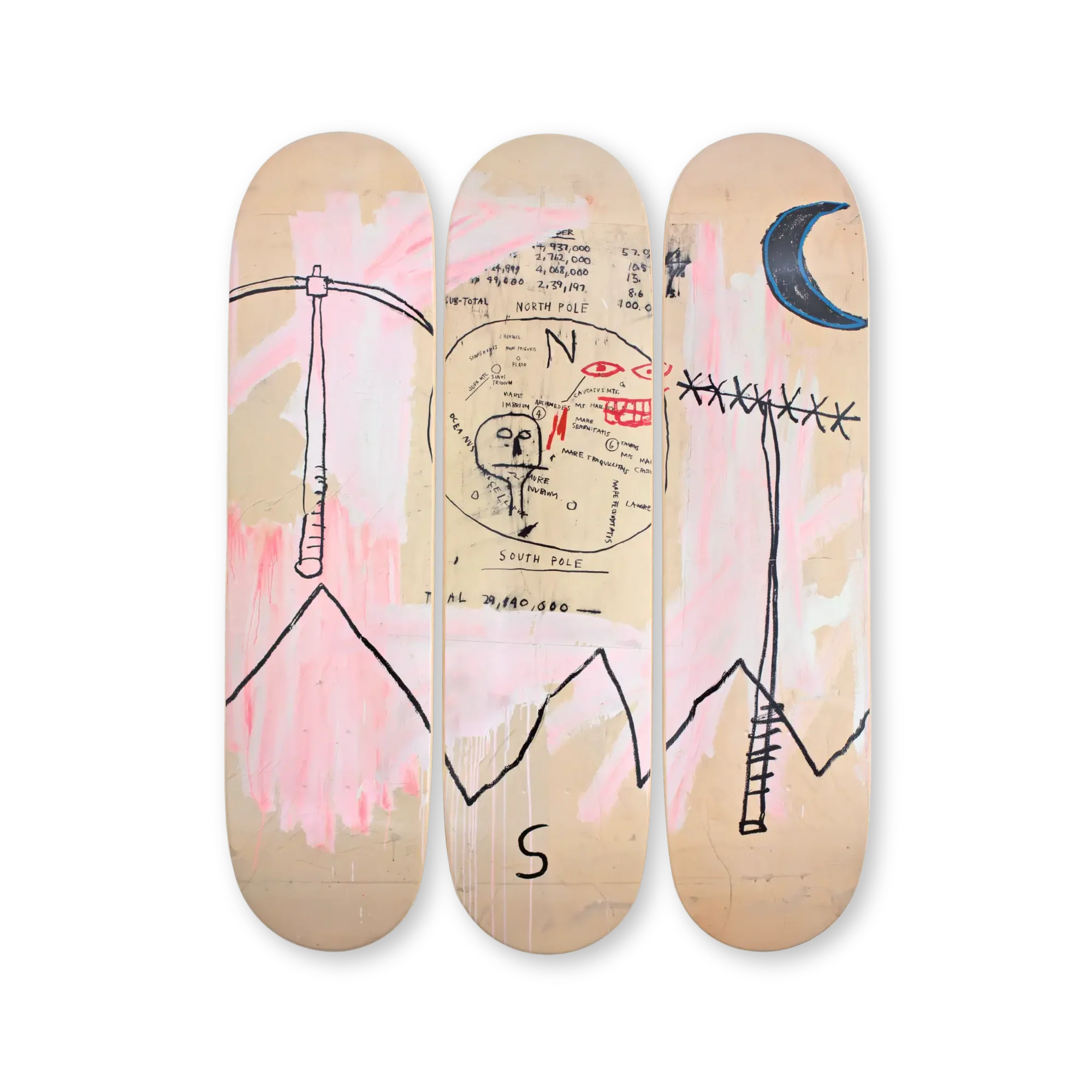 Jean-Michel BASQUIAT Both Poles