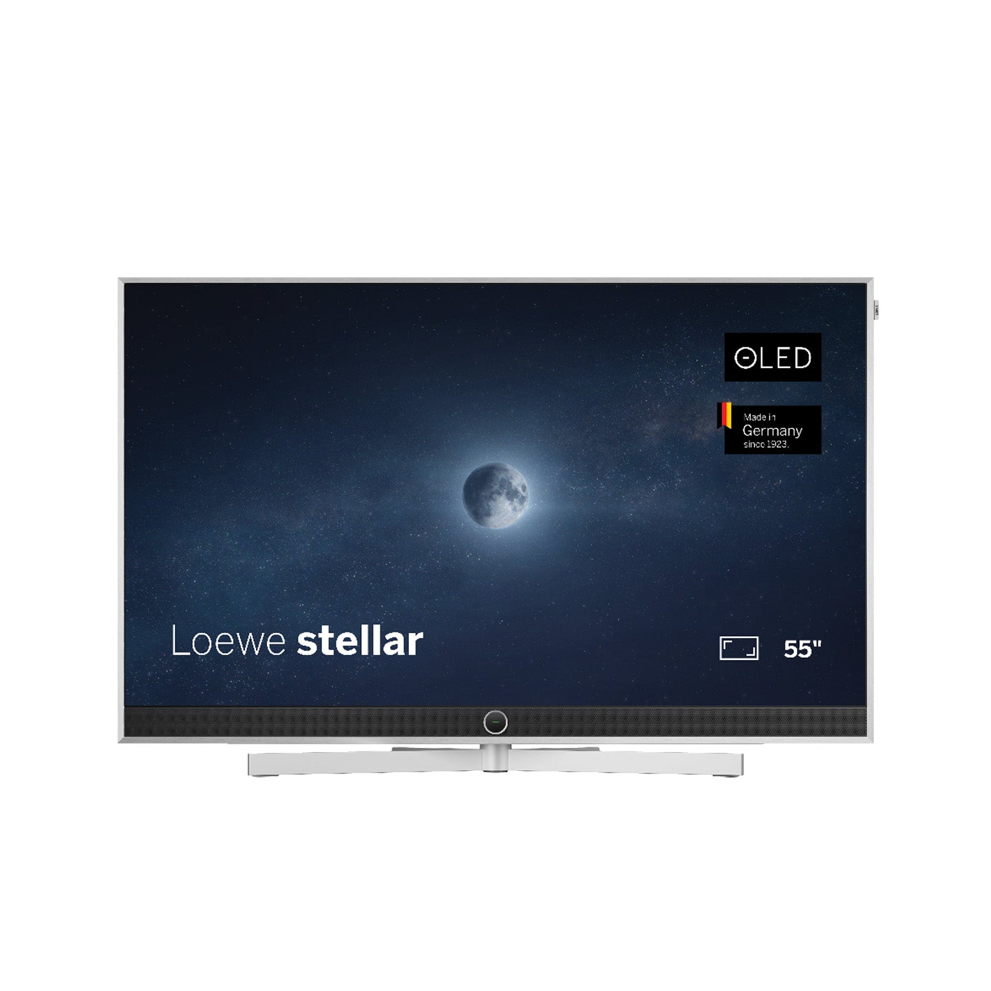 Stellar alu + concrete OLED 4K Smart TV