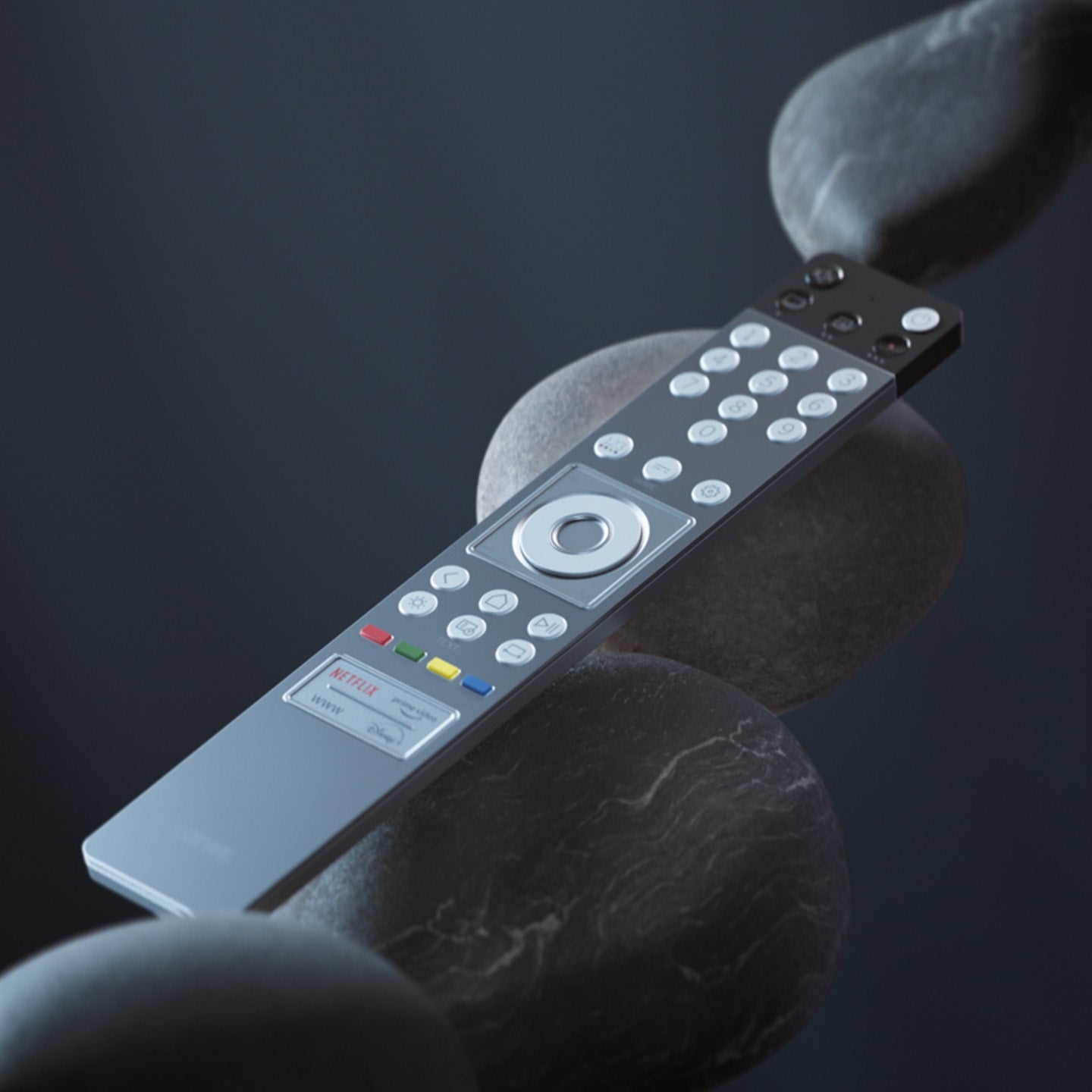 Stellar alu + concrete OLED 4K Smart TV