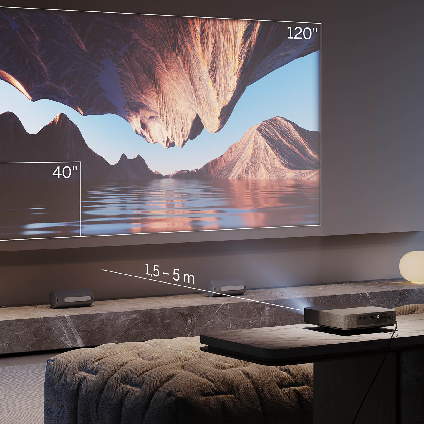 We. BEAM Full HD Mini Projektör