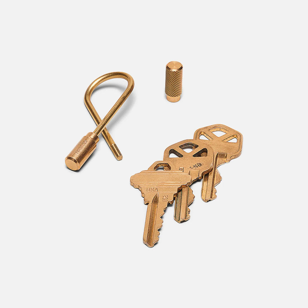 Closed Helix Keyring