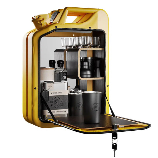Bar Cabinet Normandy Yellow
